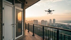 Start dronem z balkonu – czy jest bezpieczny?