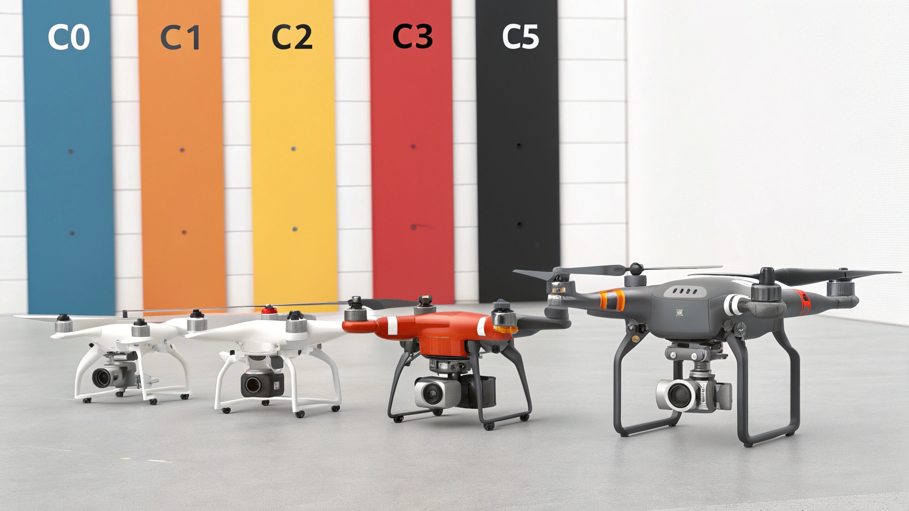 Klasyfikacja dronów (klasy C0, C1, C2, C3, C5) i ich znaczenie